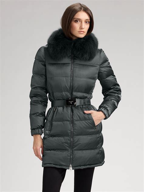 prada dress coat|Prada winter jacket for women.